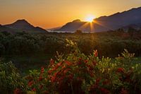 Coucher de soleil en Crète