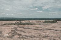 Die flache Sandebene