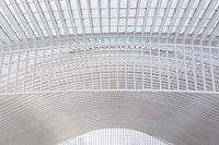 Architektur Lüttich-Guillemins, Bahnhof von Lüttich, entworfen von Calatrava.