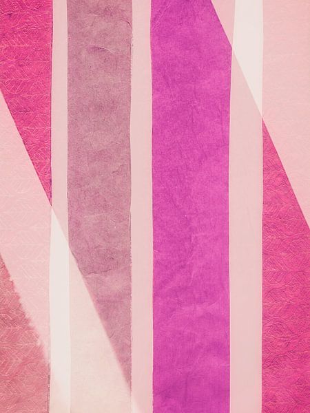 Pink stripes von Gabi Hampe