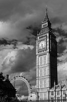Big Ben and London's Eye