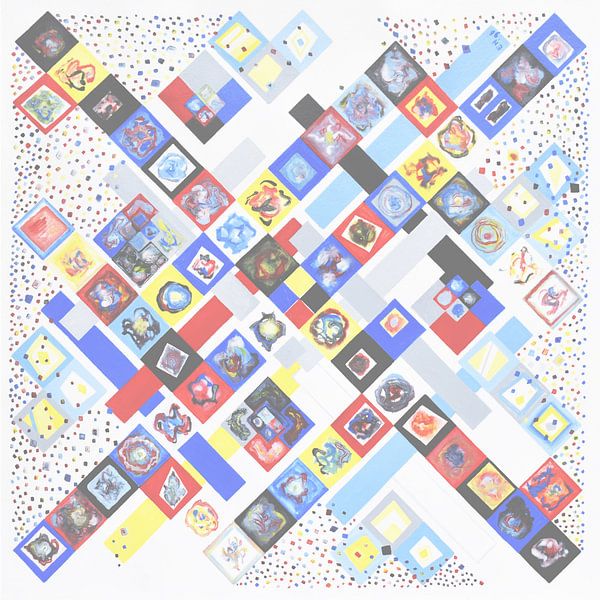 EH PAINTING ART 1998* #0010 Charming Softone by Willem Hartgers