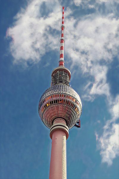 Television tower Berlin Art by Marly De Kok