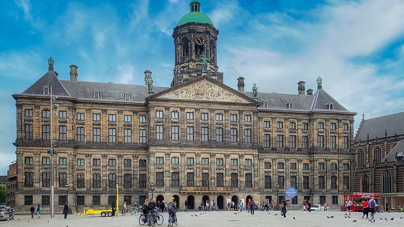 Palace on the dam, Amsterdam by Digital Art Nederland