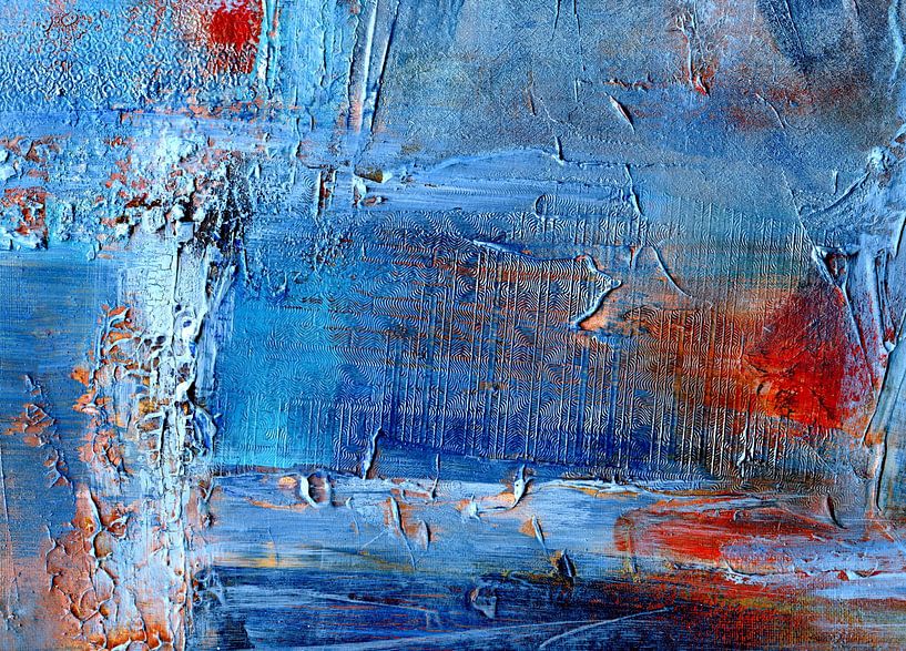 Blauwe Kunst van Claudia Gründler