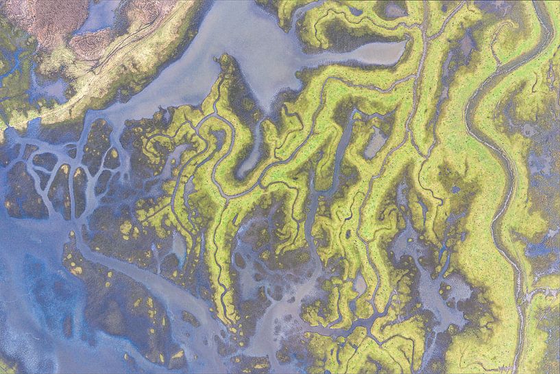 La terre noyée de Saeftinghe par Jeroen Kleiberg