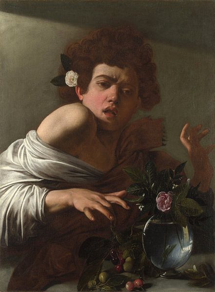 Boy bitten by a Lizard, Michelangelo Merisi da Caravaggio by Masterful Masters