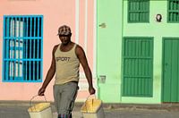 Waterdrager in Havana