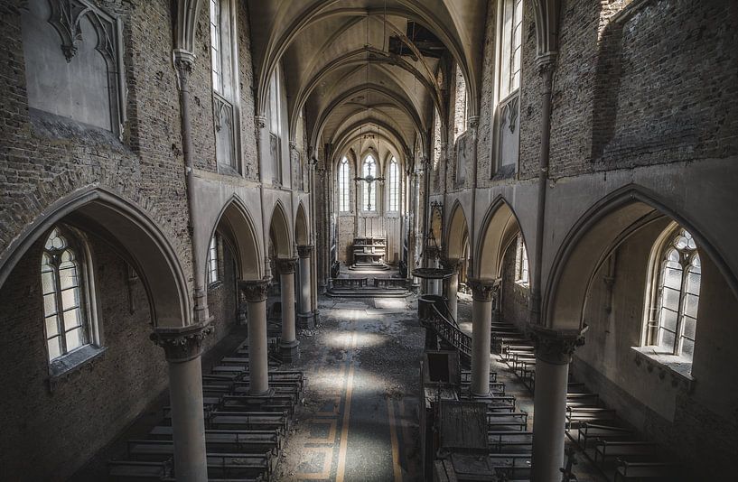 Blue Christ Church von Joren Mus
