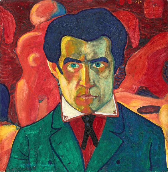 Kazimir Malevich, Self-Portrait, 1900 by Atelier Liesjes