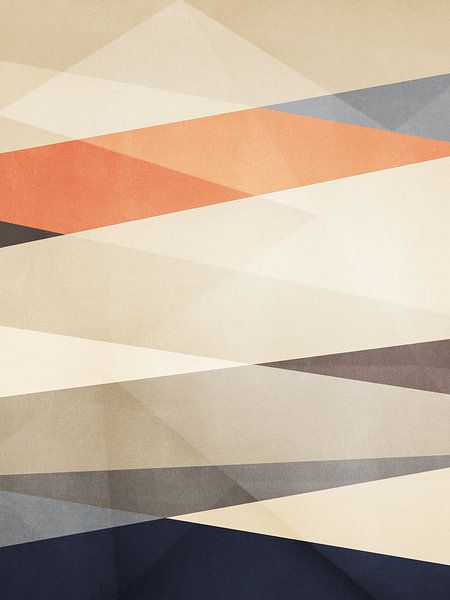 Abstrakte geometrische Formen Nr. 23 von Adriano Oliveira