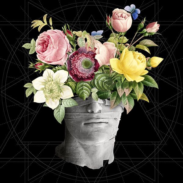 Botanique et Marbre I by Marja van den Hurk