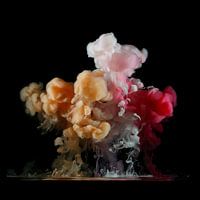 Foggy dreams in clouds and beautiful colors