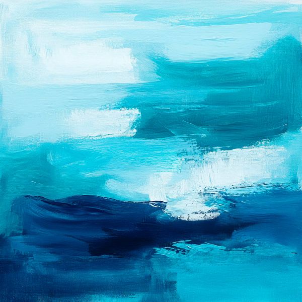 Wellen des Ozeans von Poster Art Shop