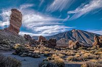 Paysage volcanique du volcan El Teide à Tenerife