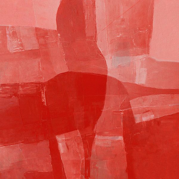 Rotes Pferd von Fernando Vieira