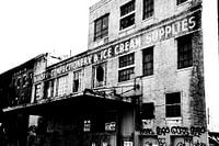 Old, dilapidated building in Williamsburg, New York