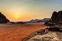 Sunset Wadi Rum, Jordan