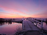 Sonnenaufgang im Winter