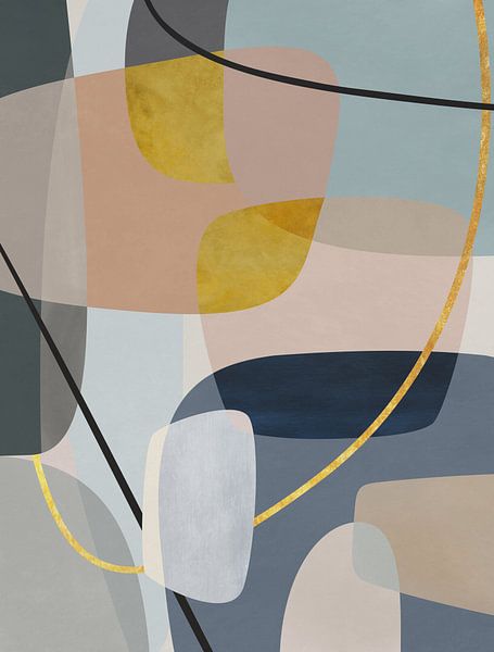 Abstract composition 1147 by Angel Estevez