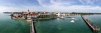 Friedrichshafen Lake Constance panoramic view