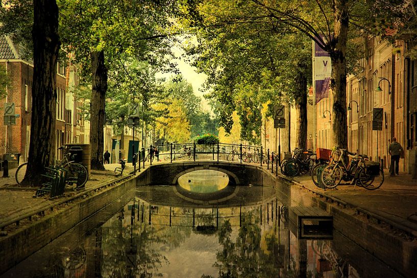 Gouda city in the Netherlands by Annie Snel