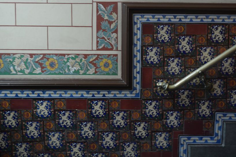 Fliesen im Drents Museum von Henriette Tischler van Sleen