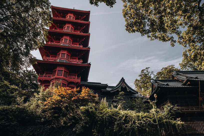 Japanischer Tempel in Brüssel von Yvonne de Bondt