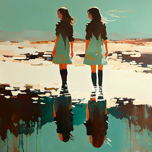 Reflection in two van Bianca ter Riet