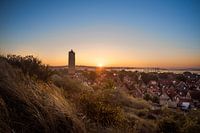 Sunrise with lighthouse Brandaris