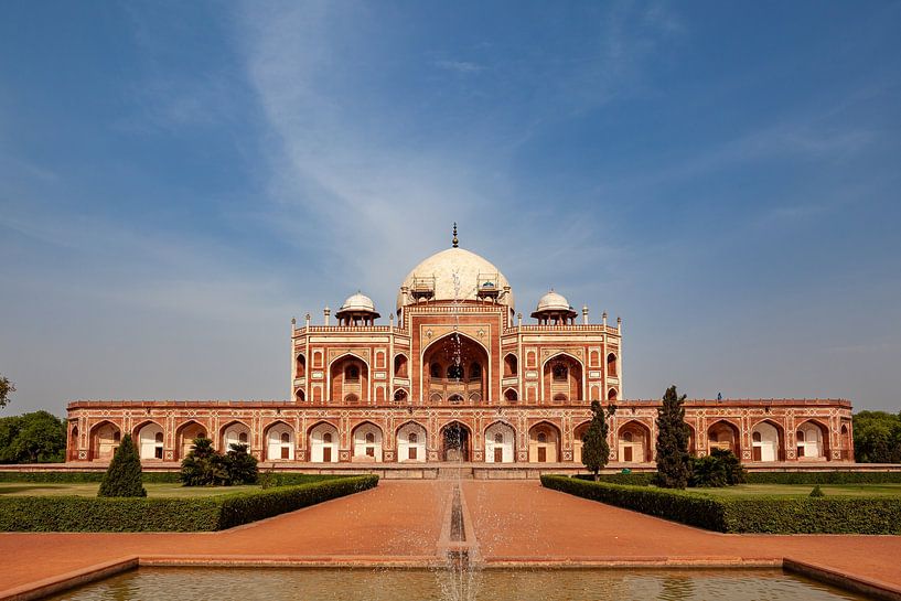 The Humayun Mausoleum in New Delhi by Roland Brack