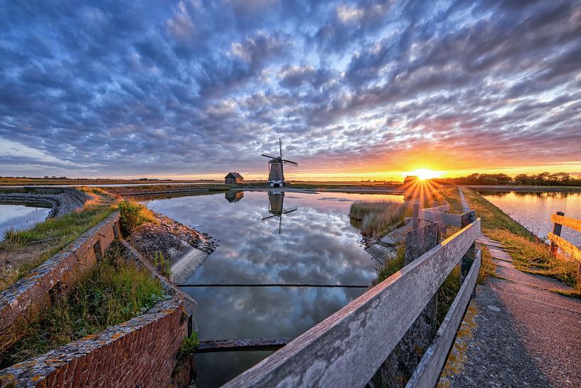 Mill north, east. Texel. by Justin Sinner Photography (Photographer on Texel)