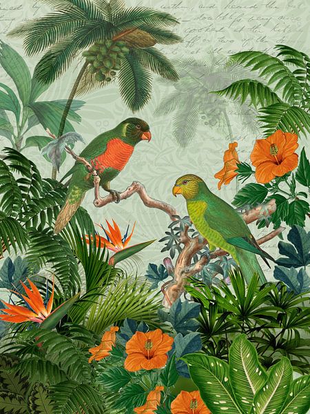 Die Ankunft im Paradiesgarten von christine b-b müller