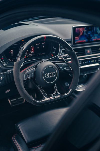 Audi RS4 ABT in an Industrial Area by Sebastiaan van 't Hoog