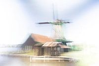 Abstract photo of the mill De Bonte Hen