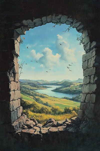 Stone Portal by OMG Art