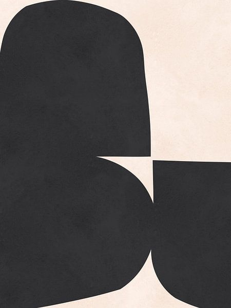 Schwarze ausdrucksstarke Formen 4 von Vitor Costa