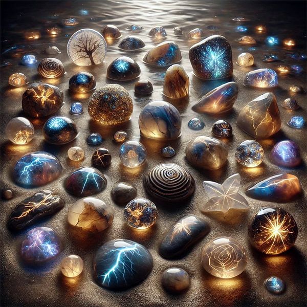 Alien Stone Beach par Eric Nagel