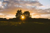 Sonnenuntergang an der Ostseeküste