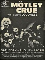 Motley Crue Schwarz
