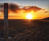 Lovely sunset on Texel