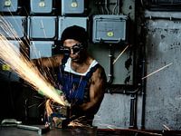 Tough guy with tools