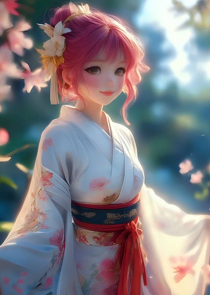 Anime-Kimono von Rizal Azhari