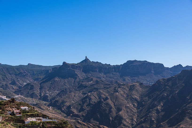 View over the impressive mountains of Gran Canaria by Peter Baier