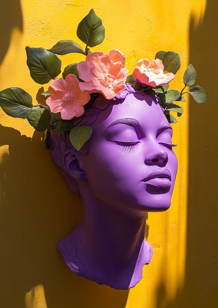 Blühendes Porträt von Liv ter Riet