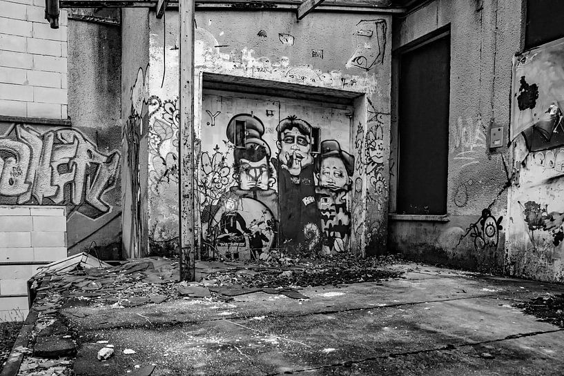 Art in the backyard by Thomas Riess