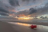 Coucher de soleil à Wenduine