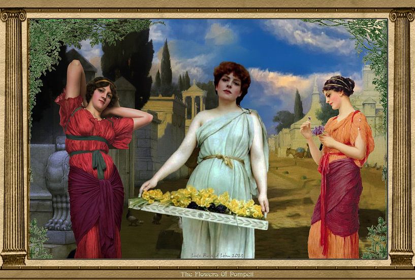 The Flowers Of Pompeii von Lutz Roland Lehn