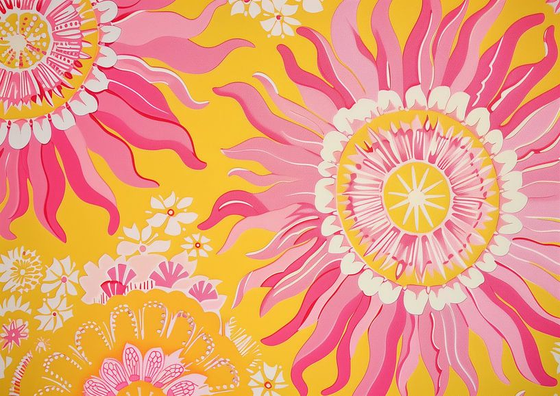 Sonne und Blüte von Liv ter Riet