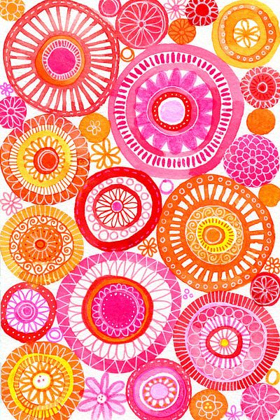 Cercles botaniques par Susan Black by The Artcircle